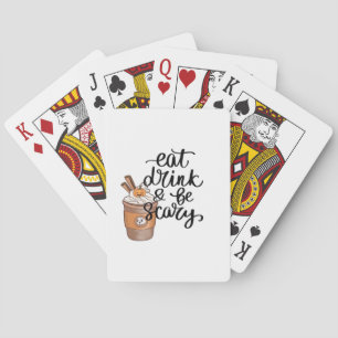 Jeu De Cartes Manger, boire et être drôle et branché en étant ef