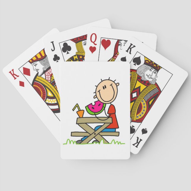 Jeu De Cartes Manger de la pastèque (dos)