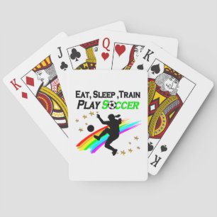 JEU DE CARTES MANGER, DORMIR, TRAIN JOUER AU FOOTBALL