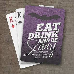 Jeu De Cartes Mangez, buvez et soyez effrayants - Halloween Part
