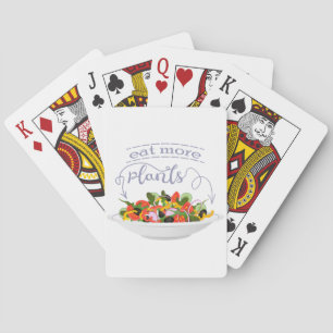 Jeu De Cartes Mangez plus de plantes frais motivation salade let