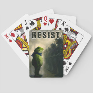 Jeu De Cartes Manifestation de la Grenouille de Portland