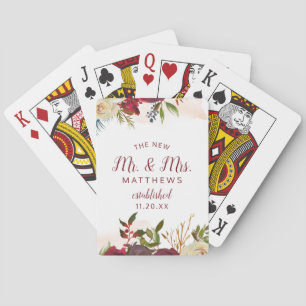 Jeu De Cartes Manoir du Gui Les nouveaux M. et Mme Jeunes mariés