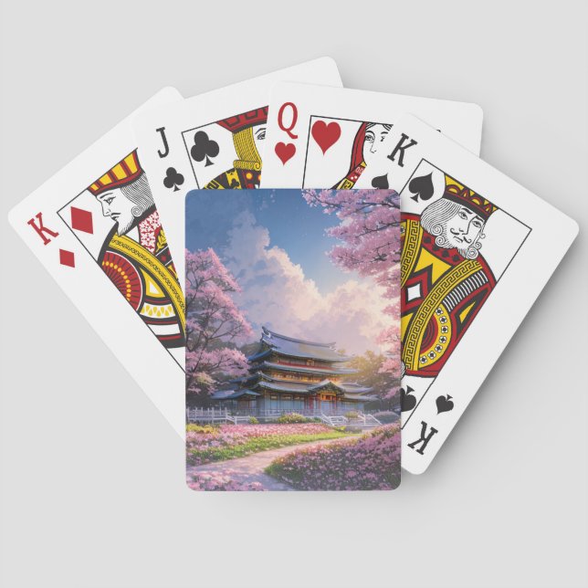 Jeu De Cartes Mansion rurale japonaise (dos)