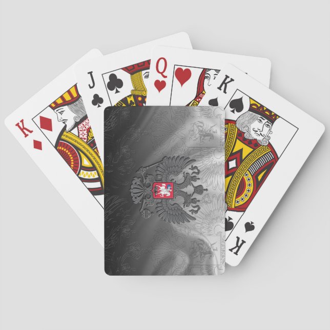 Jeu De Cartes Manteau des bras russe (dos)