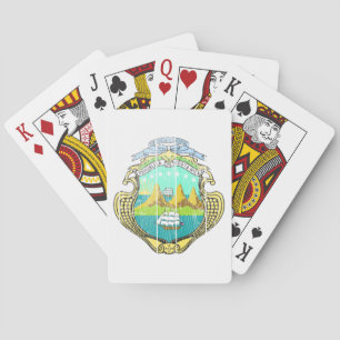 Jeu De Cartes Manteau du Costa Rica des bras