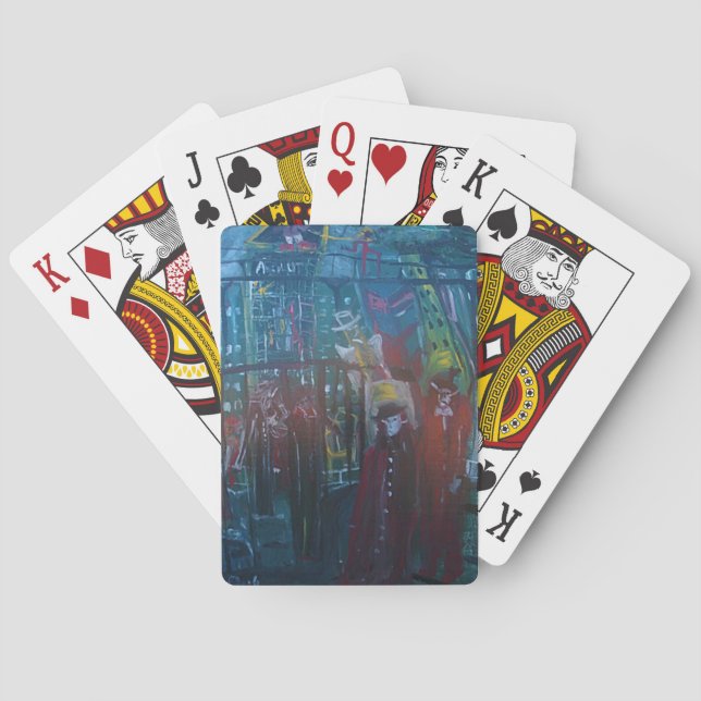 JEU DE CARTES MANTEAUX ROUGES (dos)