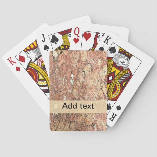 Jeu De Cartes Marbre de Lisbonne (dos)