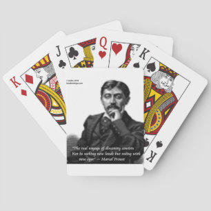 Jeu De Cartes Marcel Proust & Célèbre Citation
