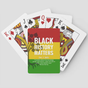 Jeu De Cartes MARCUS GARVEY Histoire noire