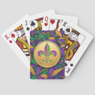 Jeu De Cartes Mardi Gras Fleur de lis