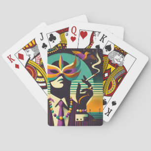 Jeu De Cartes Mardi Gras L'Homme Fumeur