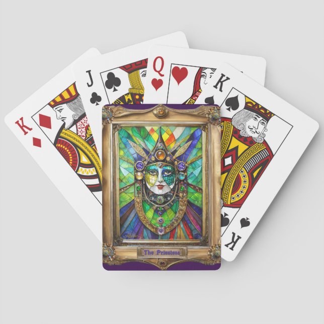 Jeu De Cartes Mardi Gras Realm Portraits - La Prêtre (dos)