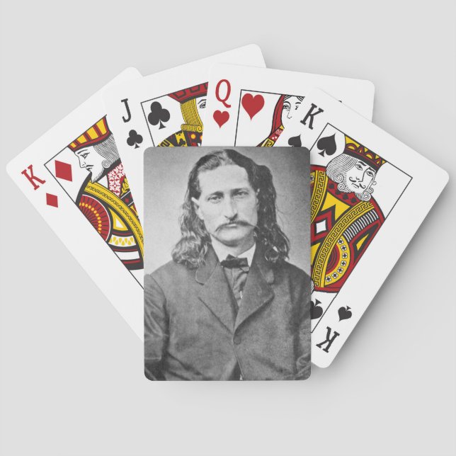 Jeu De Cartes Maréchal Wild Bill Hickok Vieux Ouest Tireur d'éli (dos)