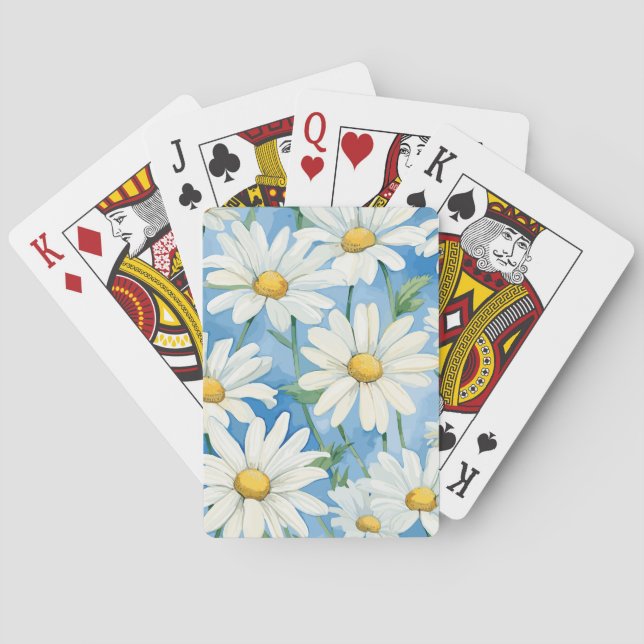 Jeu De Cartes Marguerites (dos)