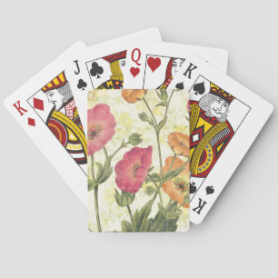 Jeu De Cartes Marguerites colorées