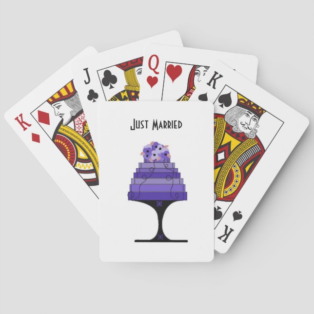 Jeu De Cartes Mariage de concepteur (dos)