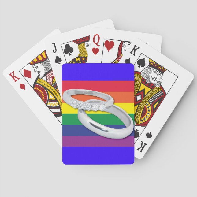 Jeu De Cartes Mariage gay lesbien (dos)