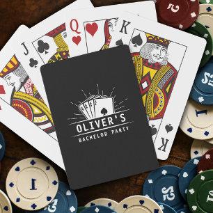 Jeu De Cartes Mariage moderne Casino Bachelor Party
