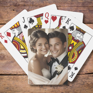 Jeu De Cartes Mariage Personnalisé Faveurs Photo Playing Cartes 