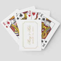 Mariage Vintage classique en or Faveur