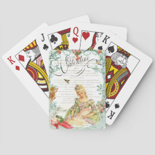 Jeu De Cartes Marie Antoinette & Cupid