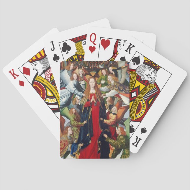 Jeu De Cartes Marie, Reine du Ciel, c. 1485 - 1500 (dos)