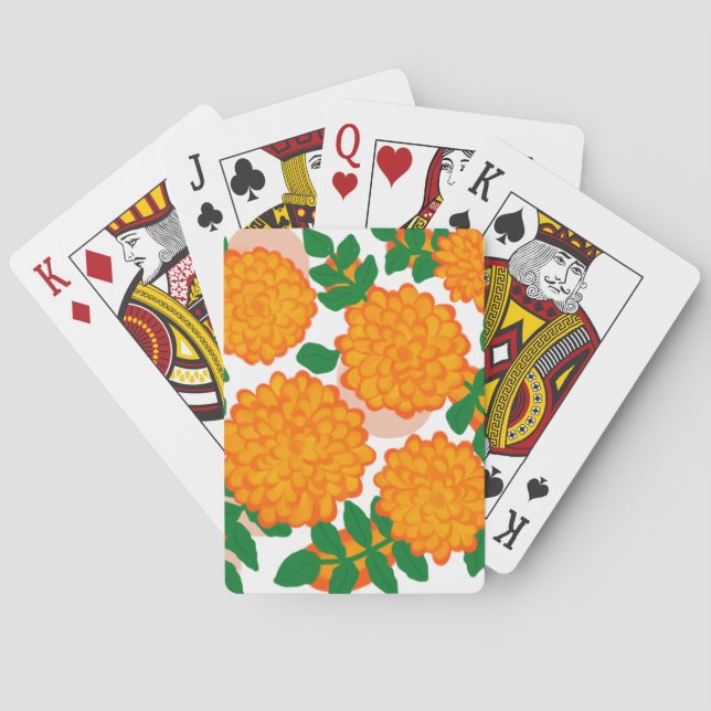 Jeu De Cartes Marigolds (dos)
