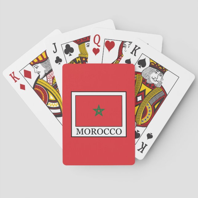 Jeu De Cartes Maroc (dos)