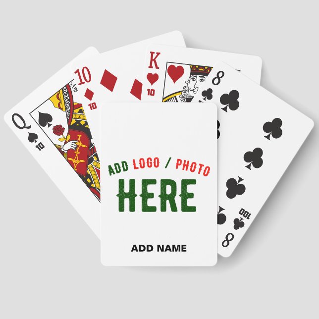 JEU DE CARTES MARQUE BLANCHE MODERNE ET PERSONNALISABLE VÉRIFIÉE (Verso)