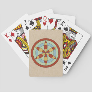 Jeu De Cartes Marque de sortie Suffolk Hexafoil (Daisy Wheel)