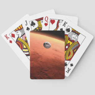 Jeu De Cartes Mars Science Laboratory approchant Mars.