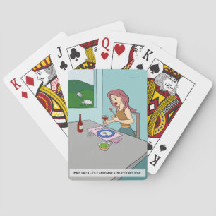 Jeu De Cartes Mary Avait Un Petit Agneau Qui Jouait Des Cartes