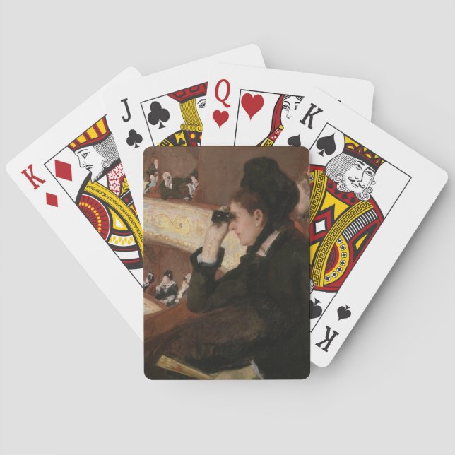 Jeu De Cartes Mary Cassatt - Dans la loge (dos)
