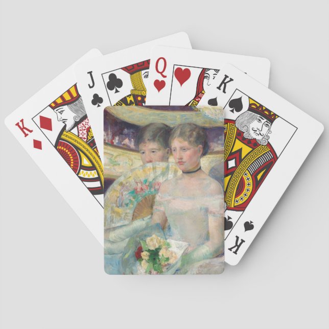 Jeu De Cartes Mary Cassatt - Le Loge (dos)