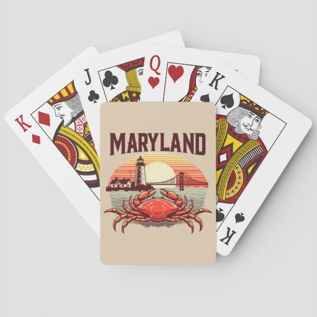 Jeu De Cartes Maryland (dos)