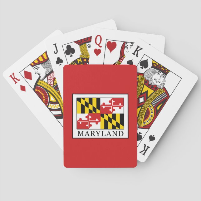 Jeu De Cartes Maryland (dos)