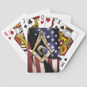 Jeu De Cartes Masonic Minds (Yellowish) États-Unis