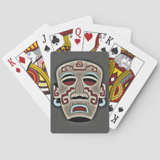Jeu De Cartes Masque autochtone tribal