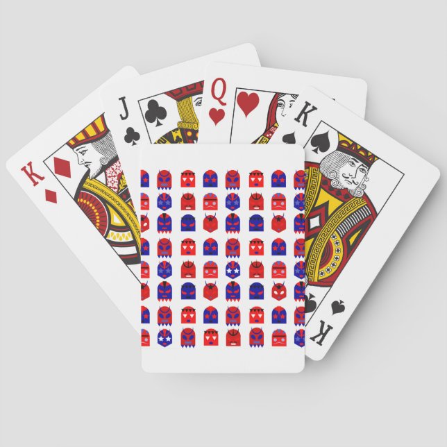 Jeu De Cartes masques lucha libre (dos)