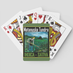 JEU DE CARTES MATANUSKA TUNDRA INDICA SATIVA