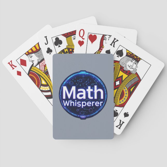 Jeu De Cartes Math Teacher Math Whisperer (dos)