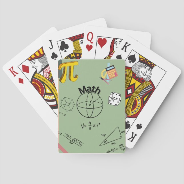 Jeu De Cartes Mathématiques (dos)