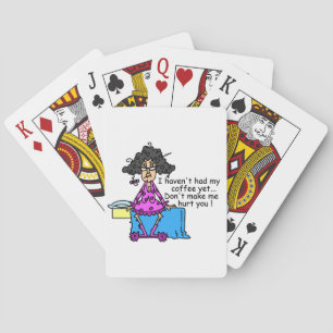 Jeu De Cartes Matin Avant Humour Café