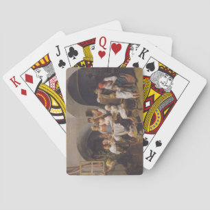 Jeu De Cartes Matin de Noël (par Ferdinand Georg Waldmüller)