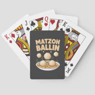 Jeu De Cartes Matzo Baller Hanoukka Food Culture juive