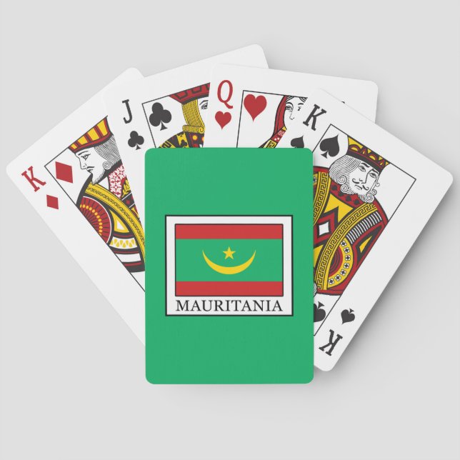 Jeu De Cartes Mauritanie (dos)