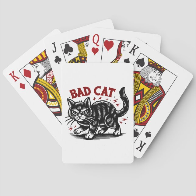 Jeu De Cartes Mauvais Chat (dos)