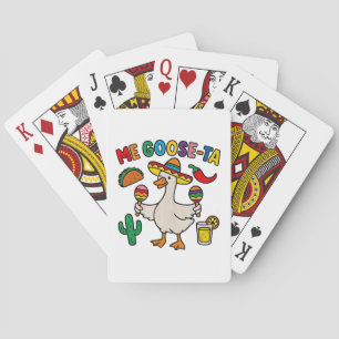 Jeu De Cartes Me Goose-Ta Funny Mexicain Espagnol Oie