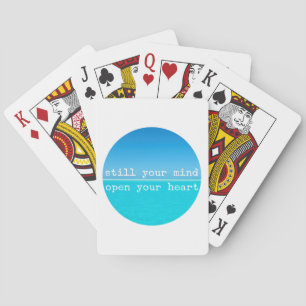 Jeu De Cartes Méditation Citation Minutieuse : Toujours Mineur,